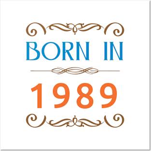 Born in 1989 Made in 80s Posters and Art